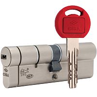 Цилиндр CISA Astral Tekno PRO 95 (45*50) никель матовый 5 ключей